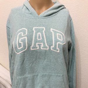 GAP LOGO Pullover Hoodie Mint Green  in size S